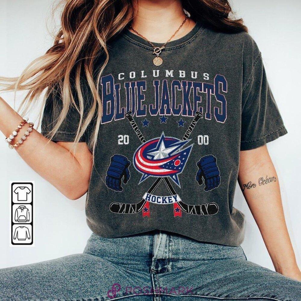 Columbus Blue Jackets, Ice Hockey Shirt, Nhl Hockey 2010